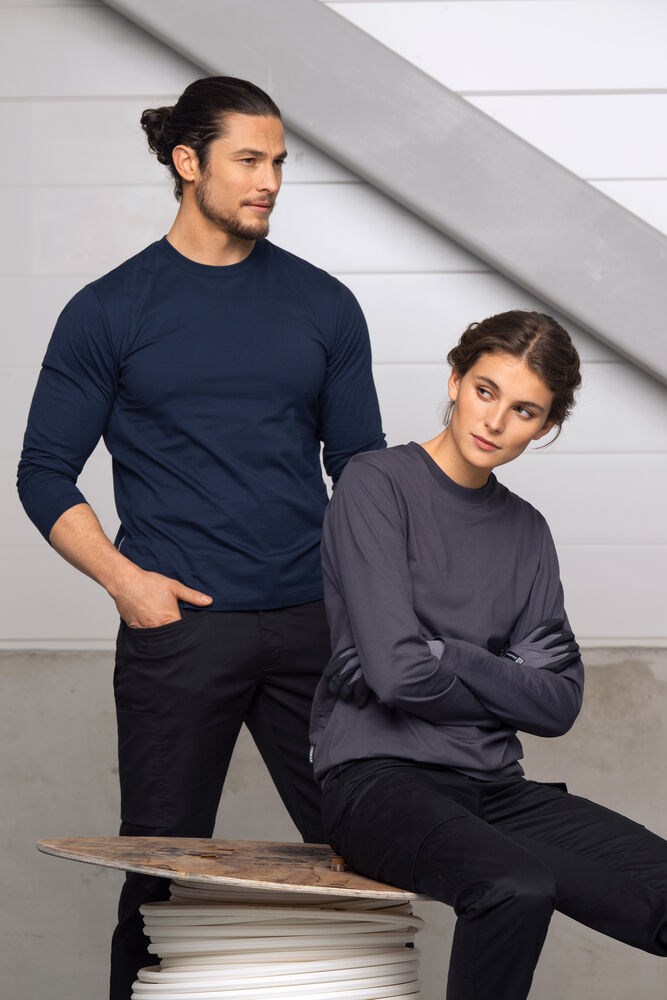 Jobman - 5120 Roundneck Sweatshirt Zwart M