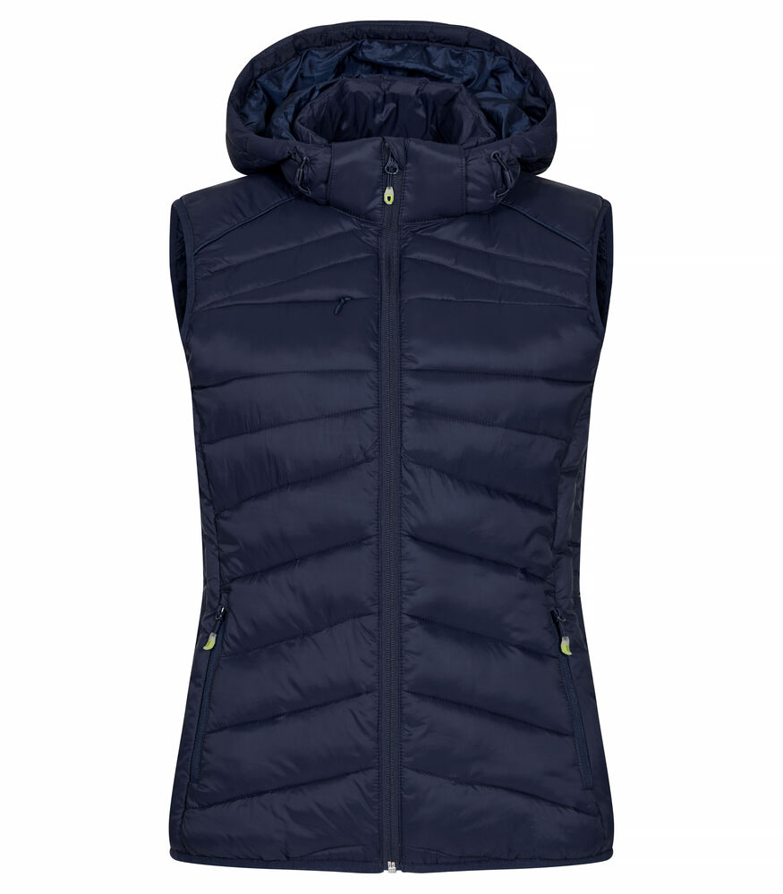 Clique - Idaho Vest Women Mistblauw XL - Dark Navy