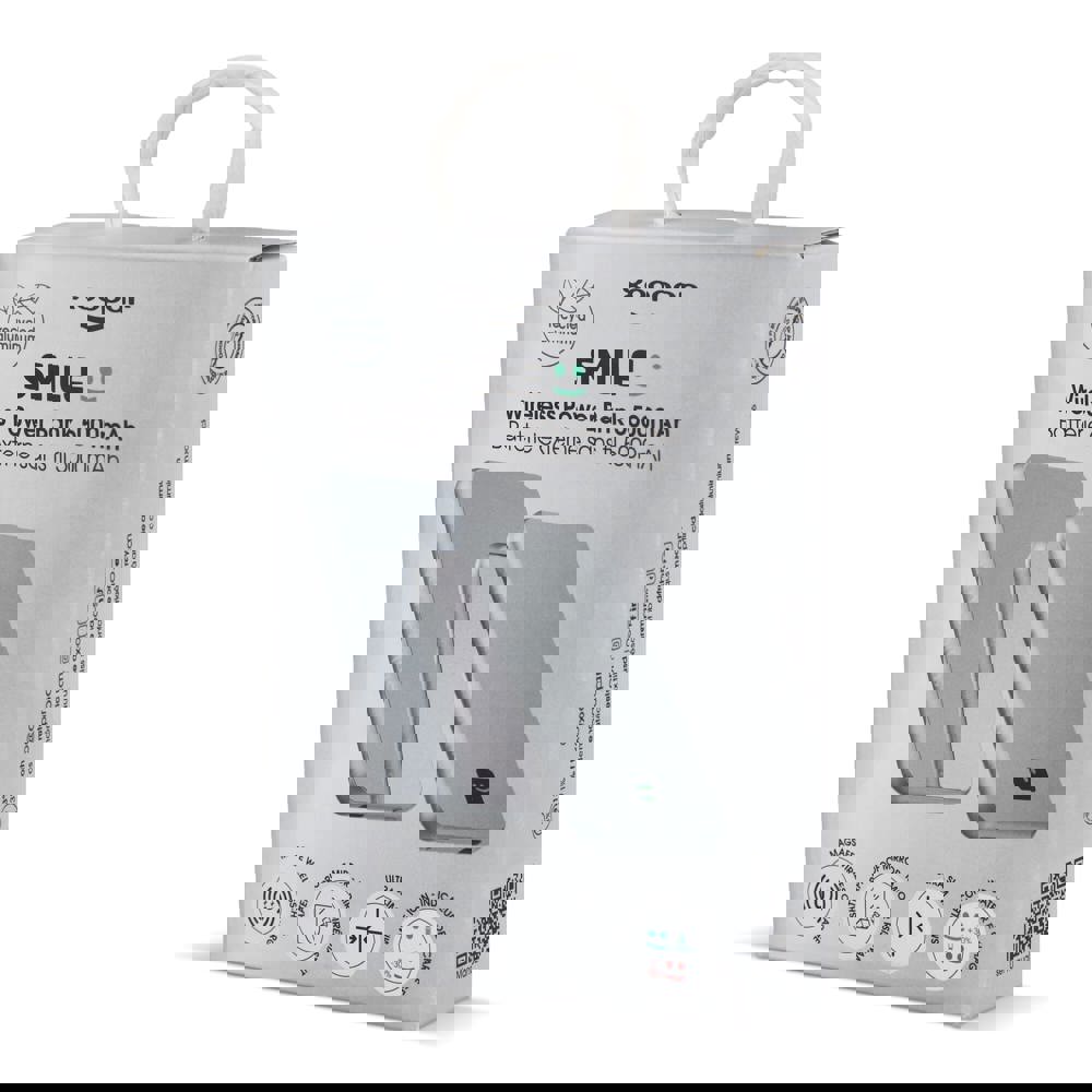 Xoopar Smile Wireless Mirror Powerbank Geschikt voor MagSafe 5000 mAh