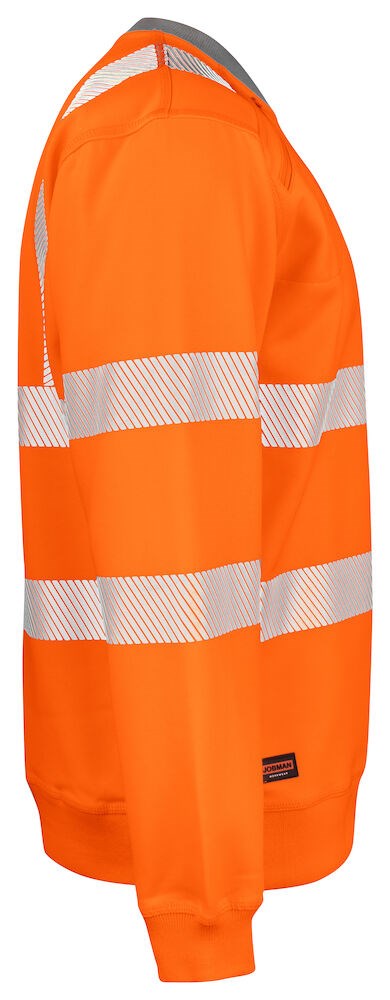 Jobman - 5123 Hi-Vis Sweatshirt Oranje S