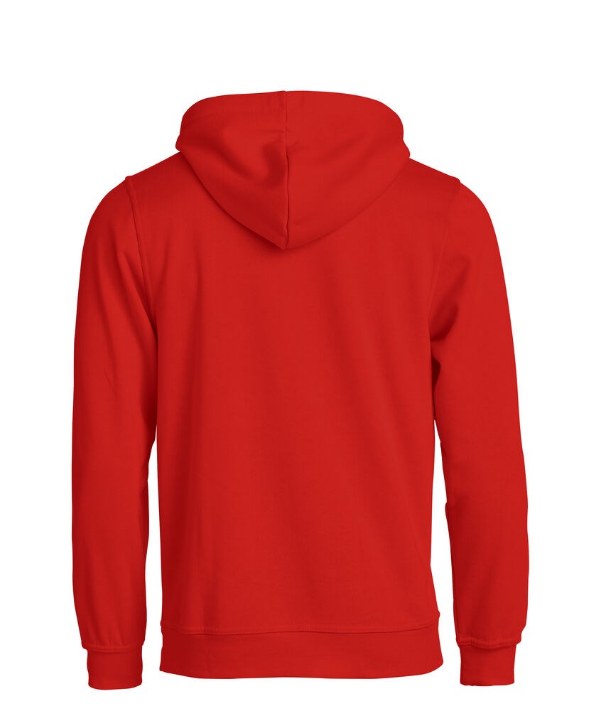 Clique - Basic Hoody Rood L