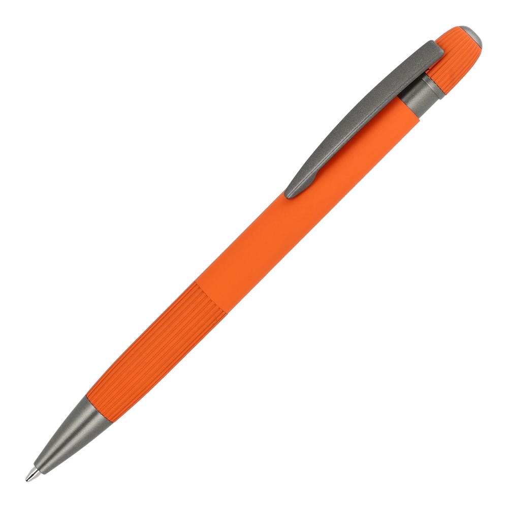 Aluminium balpen Toulouse Softtouch - Oranje