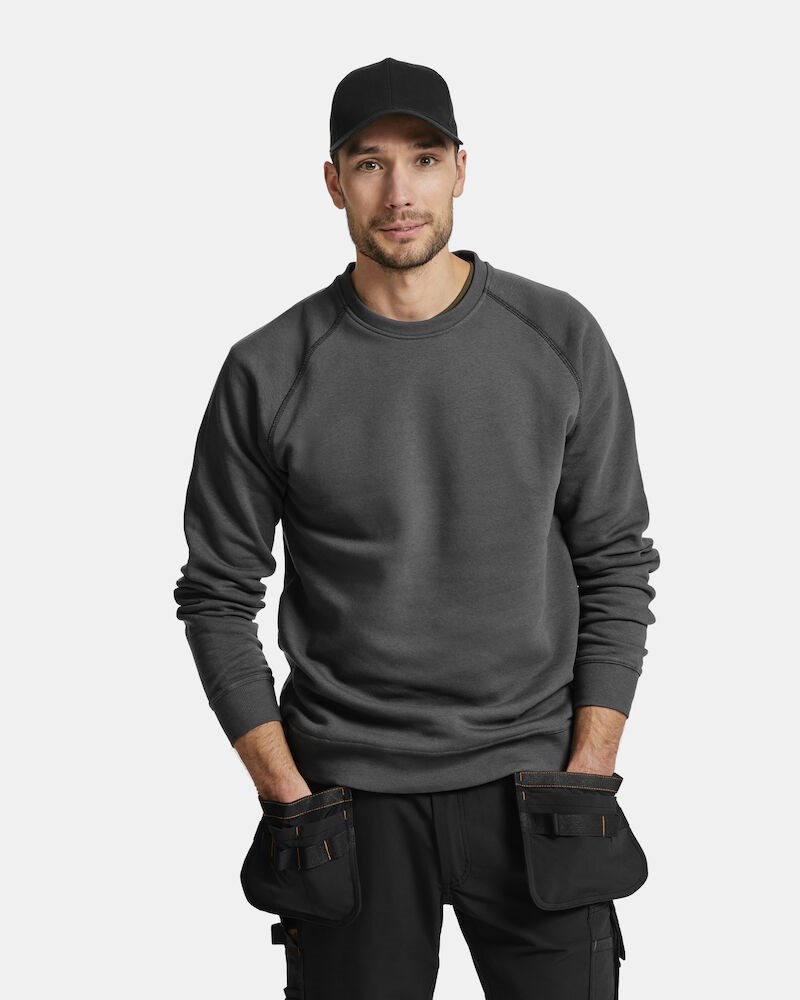 Jobman - 5140 Sweatshirt donkergrijs XL