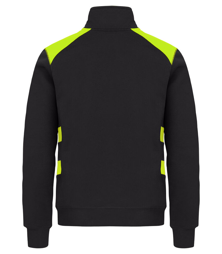 Clique - Ambition Half Zip Signaalgeel 4XL