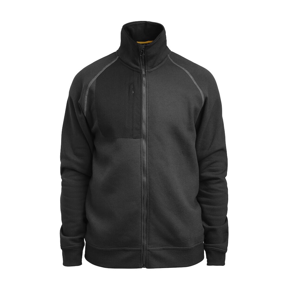 Jobman - 5141 Sweatshirt Full-Zip zwart M