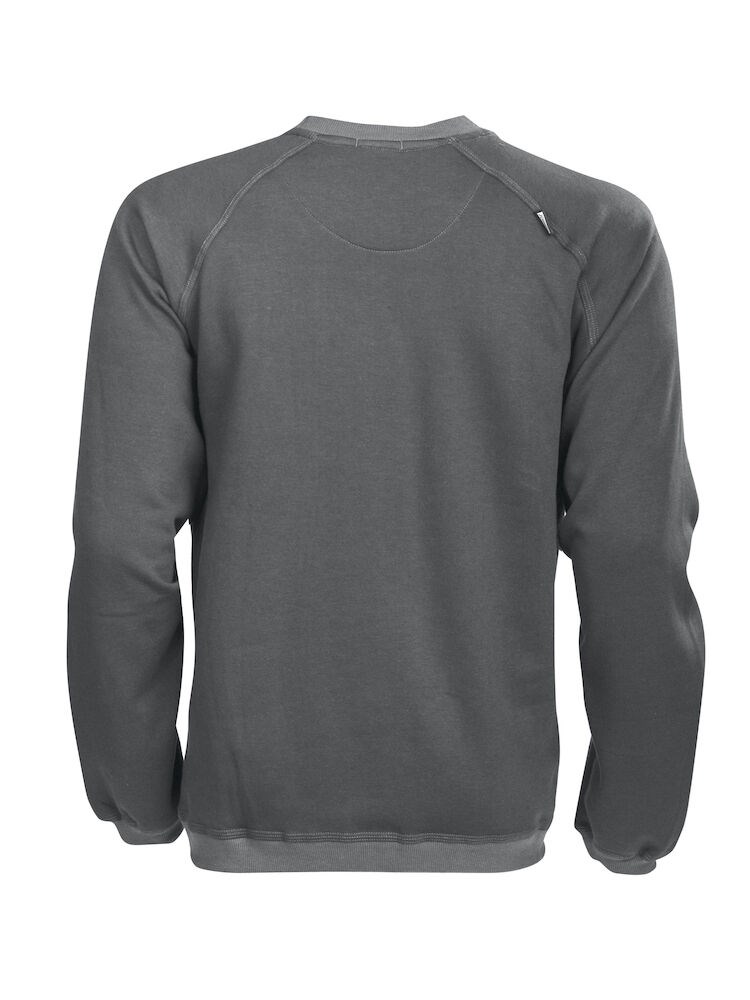 Jobman - 5122 Roundneck Sweatshirt Donkergrijs XXL