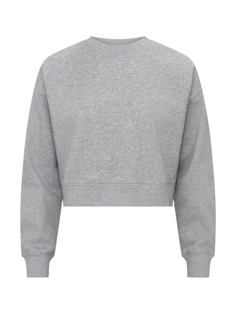 Clique - Miami Cropped Candy Roze XXL - Grijsmelange