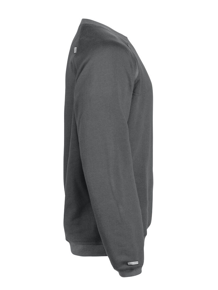 Jobman - 5122 Roundneck Sweatshirt Donkergrijs XXL