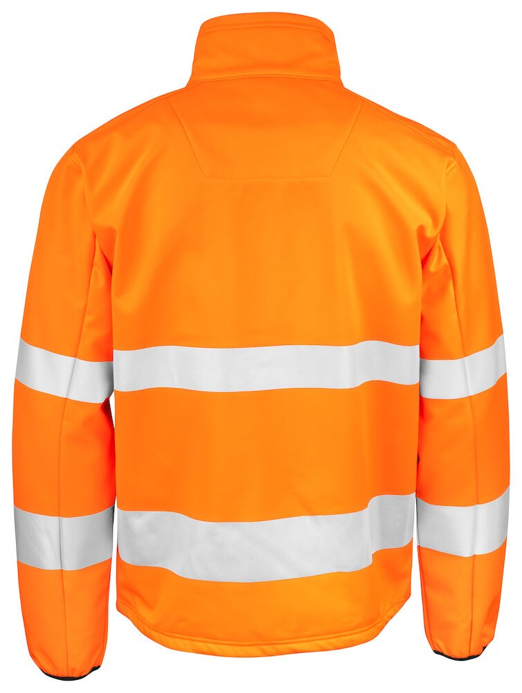 Jobman - 1202 Hi-Vis Softshell Jacket Oranje XL