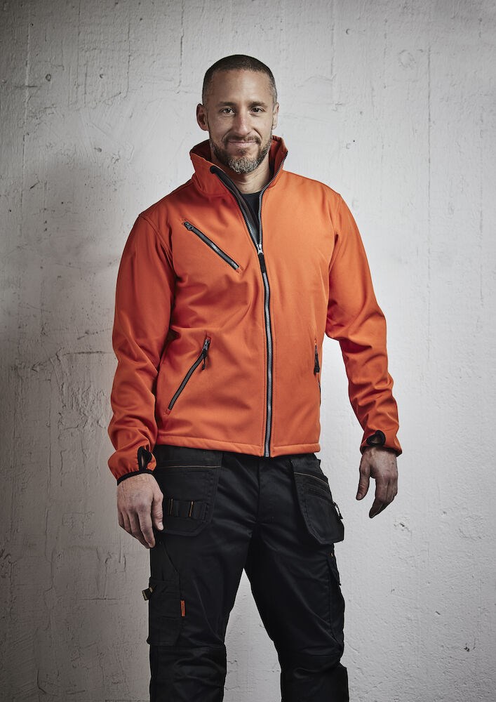 Jobman - 1201 Softshell Jacket Oranje XL