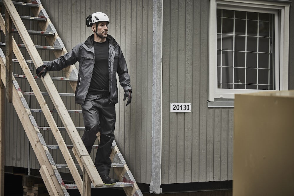 Jobman - 1284 Shell Jacket Zwart 3XL Jobman - 1284 Shell Jacket Zwart 3XL