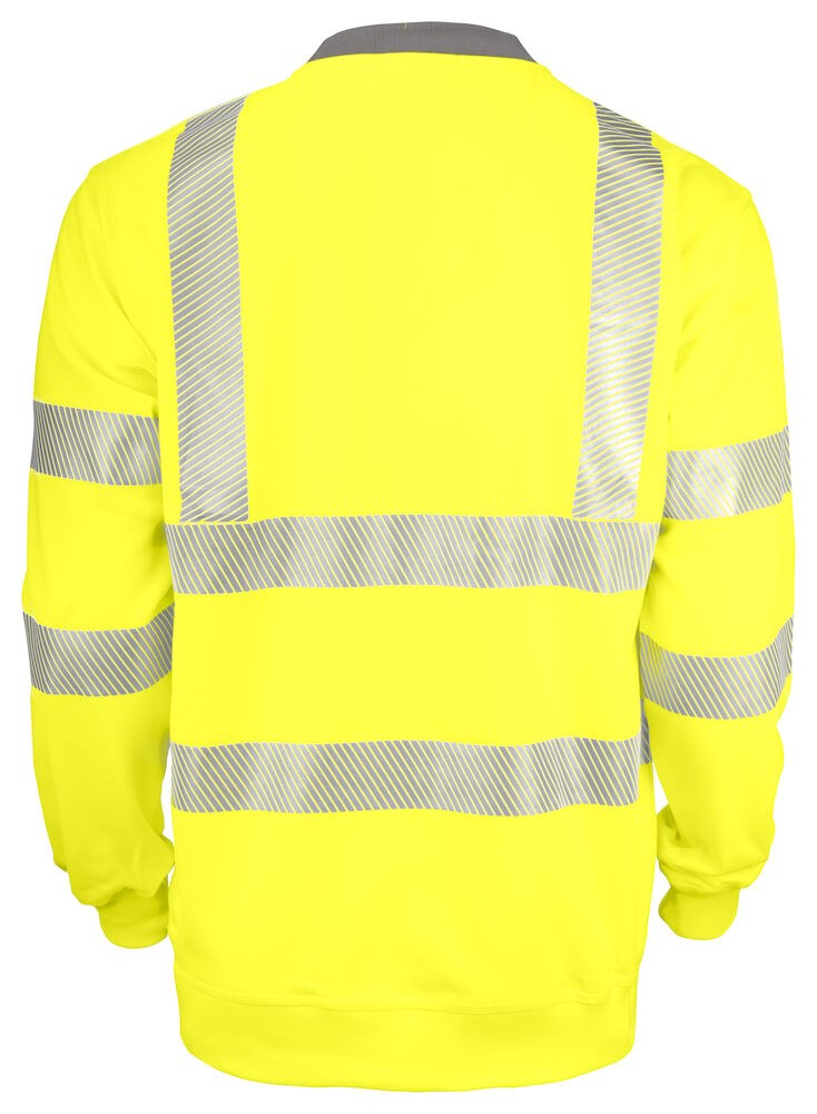 Jobman - 5123 Hi-Vis Sweatshirt Geel XL