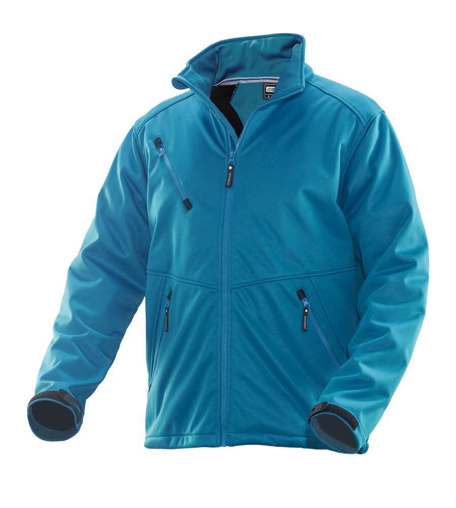 Jobman - 1208 Softshell Jacket oceaanblauw M