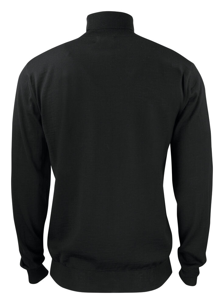 Cutter & Buck - Kennewick Turtleneck Heren Zwart S