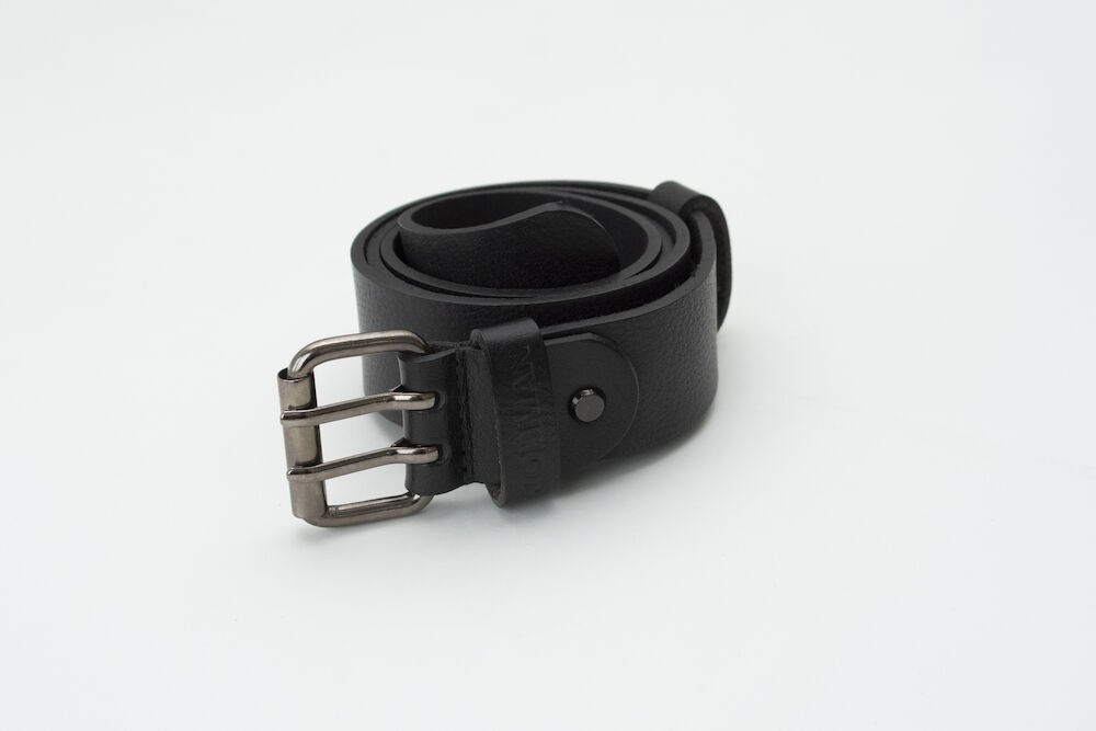 Jobman - 9307 Leather belt Zwart 90 cm