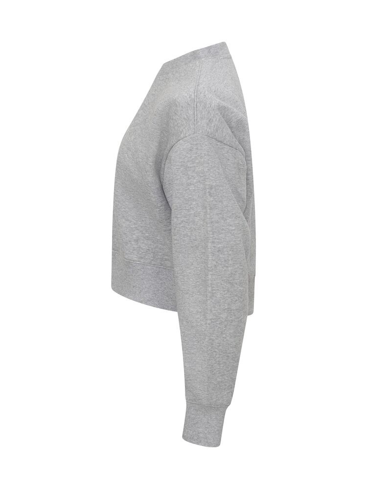 Clique - Miami Cropped Grijsmelange L