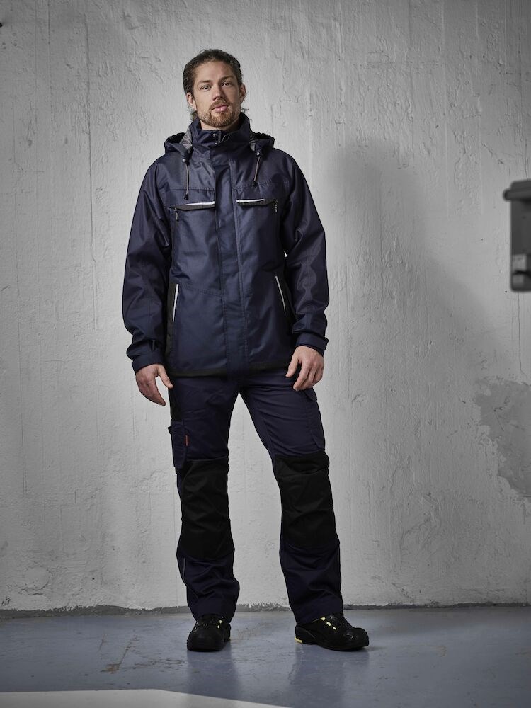 Jobman - 1284 Shell Jacket Zwart 3XL Jobman - 1284 Shell Jacket Zwart 3XL