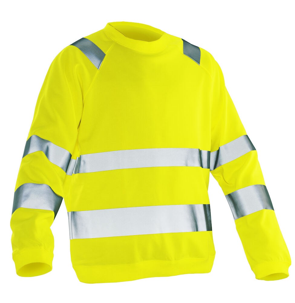 Jobman - 1150 Hi-Vis Sweatshirt Geel XS