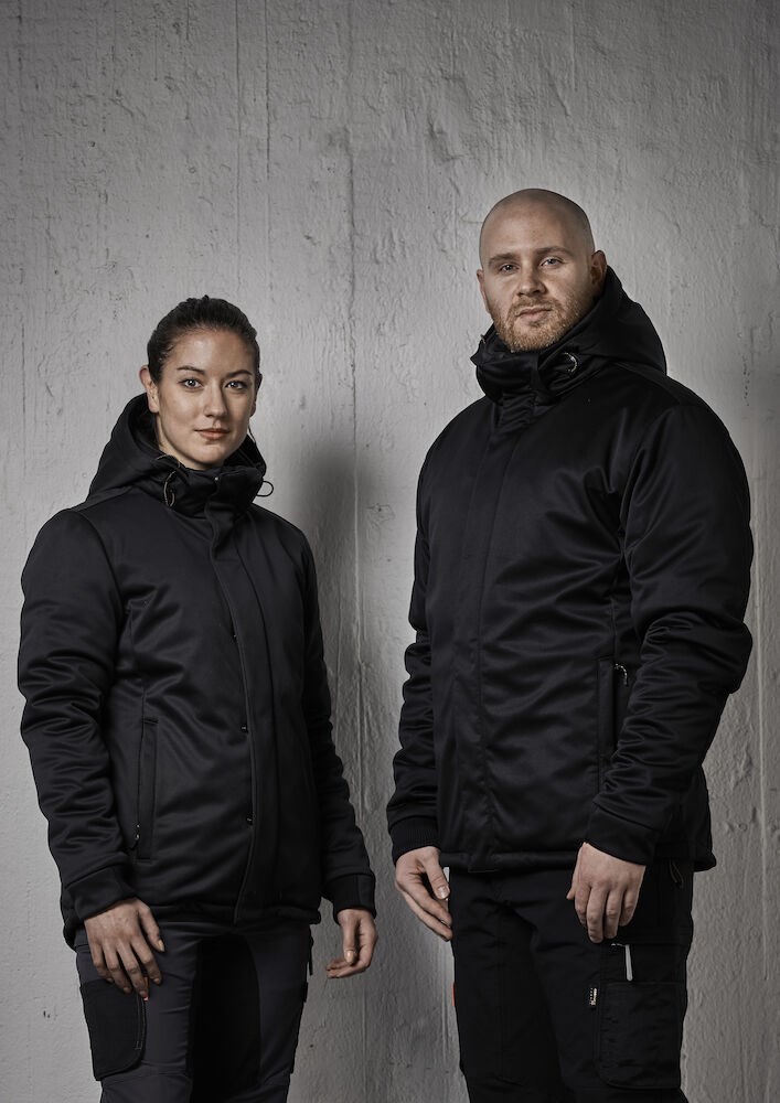 Jobman - 1040 Winter Jacket Softshell Zwart L