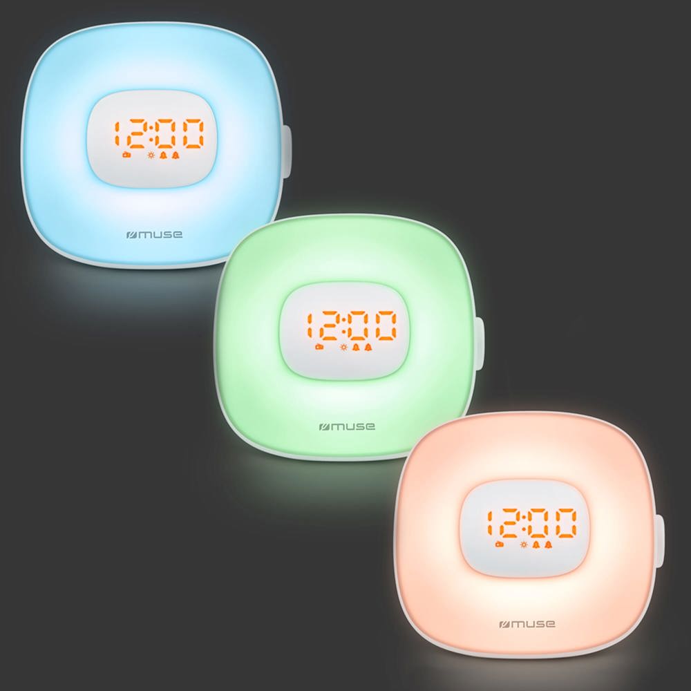 ML-198 | Muse wake up light FM radio