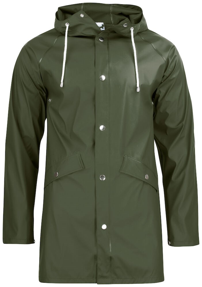 Clique - Classic Rain Jacket Jagersgroen XL/XXL