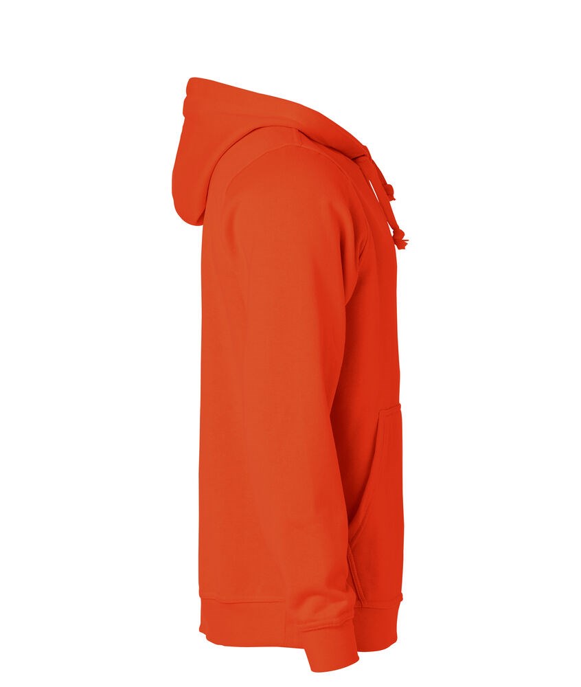 Clique - Basic Hoody Diep-oranje 3XL