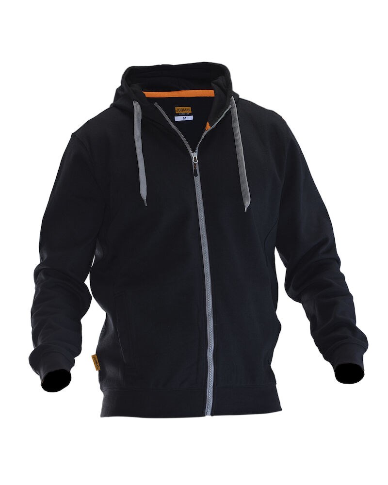 Jobman - 5400 Sweatshirt Hoodie Zwart 3XL