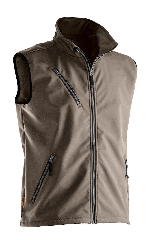 Jobman - 7502 Softshell Vest Khaki XL