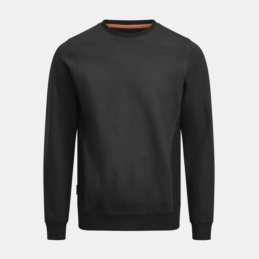 Jobman - 5402 Roundneck Sweatshirt Zwart S