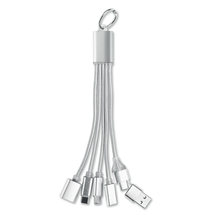 HUBLUE - 3-in-1 laadkabel sleutelhanger