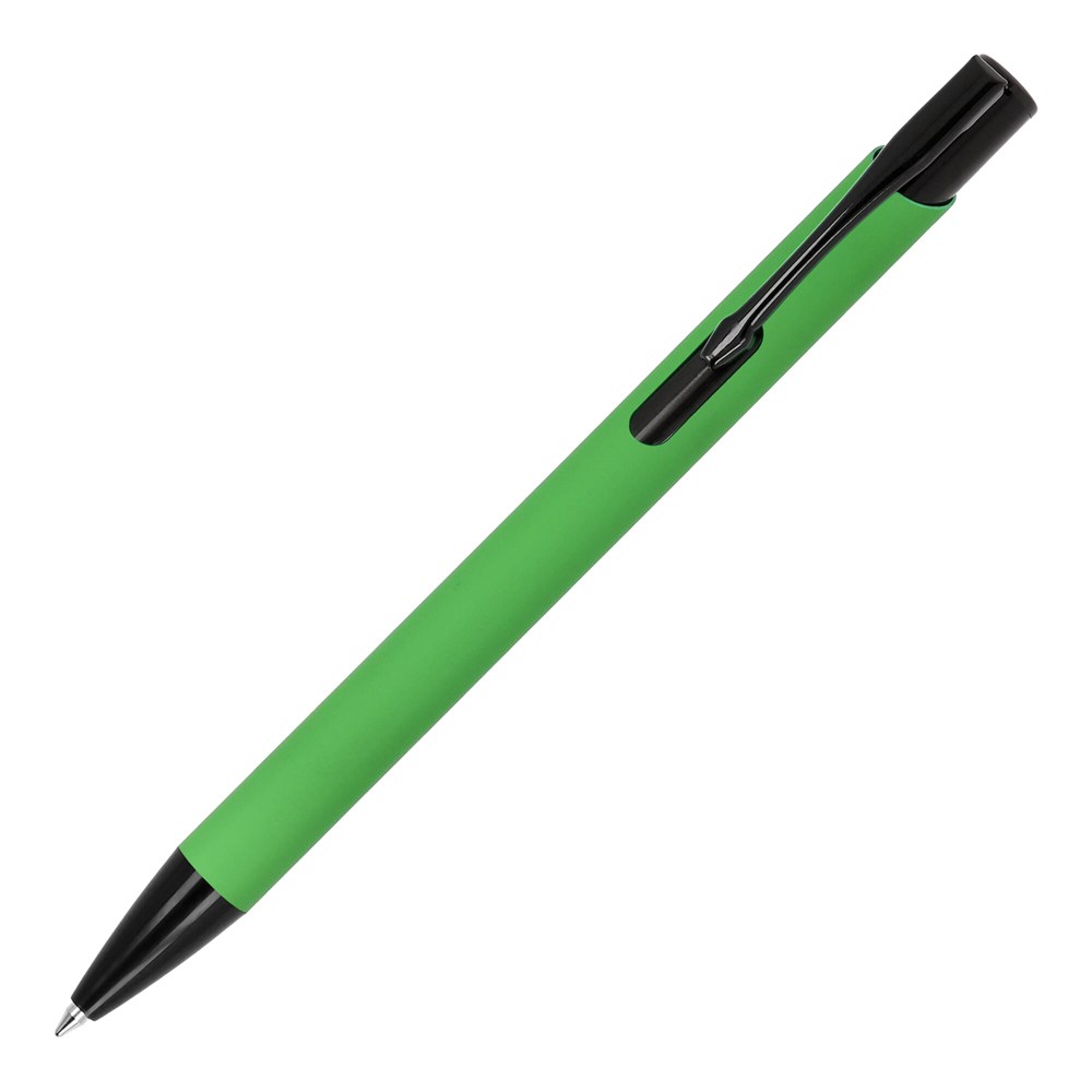 Alicante soft touch R-AL blauwe inkt - Lichtgroen / Zwart