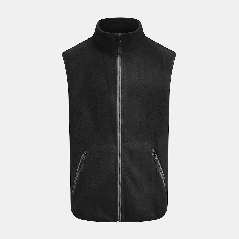 Jobman - 7501 Fleece Vest Zwart L