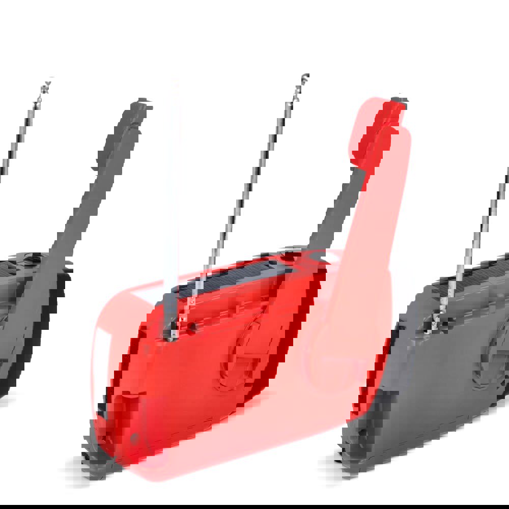 SafeSound Noodradio met Zonne-energie en Opwindbaar