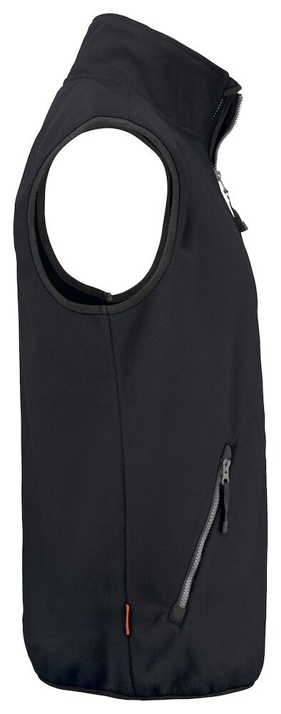 Jobman - 7501 Fleece Vest Zwart L