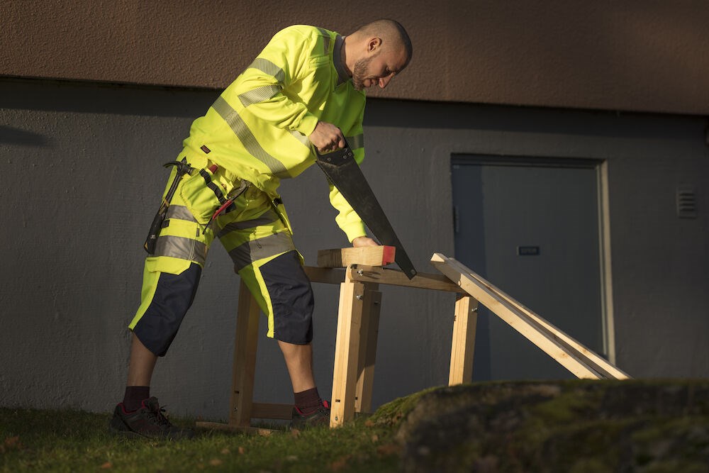 Jobman - 5123 Hi-Vis Sweatshirt Oranje S