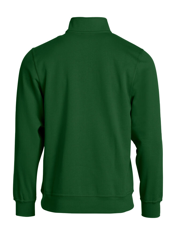 Clique - Basic Half Zip Flessen-groen XXL
