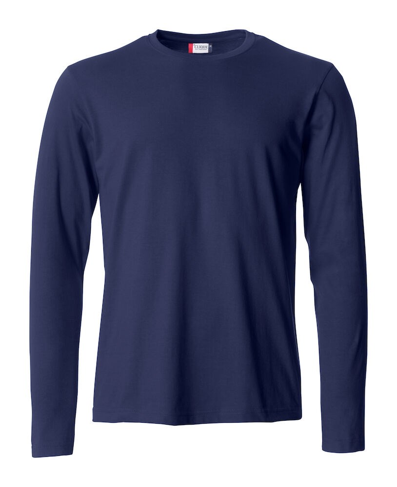 Clique - Basic-T L/S Dark Navy L