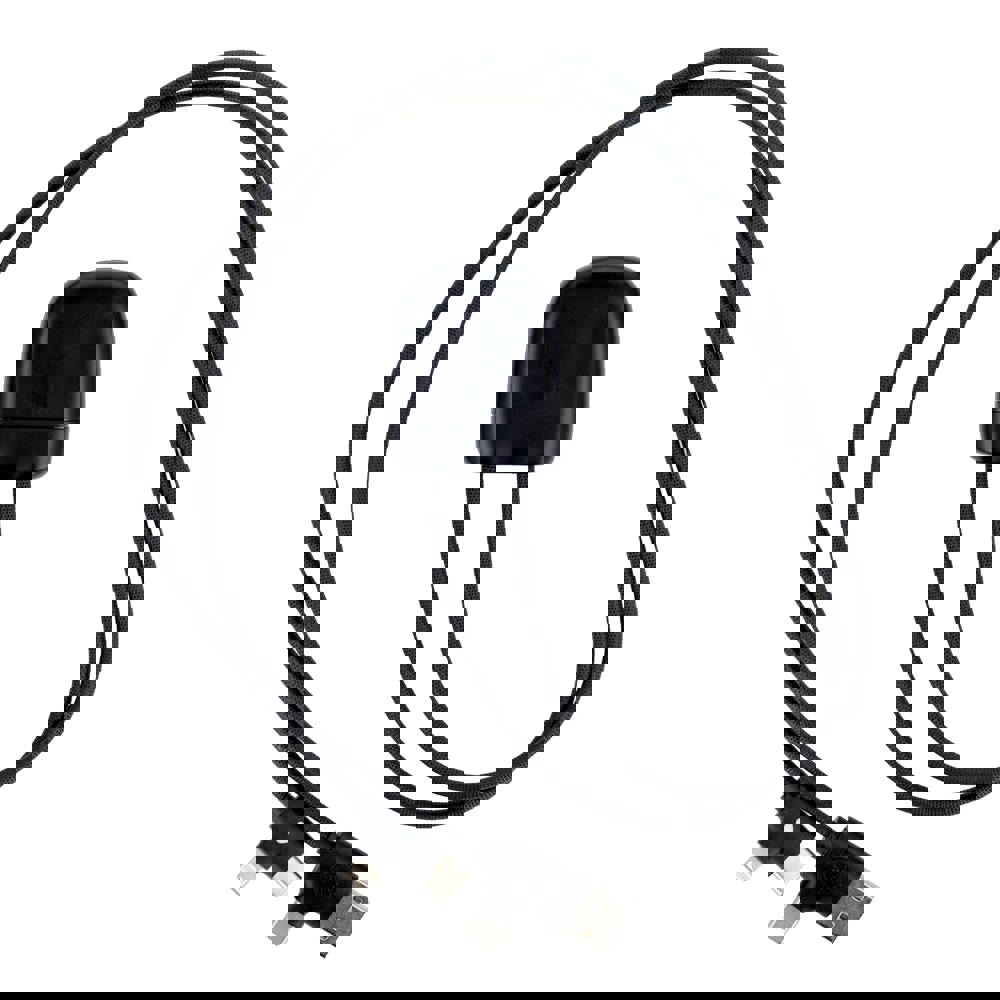 4034 - Xoopar Ice-Tag kabel voorzien van Find My tracker  - Zwart