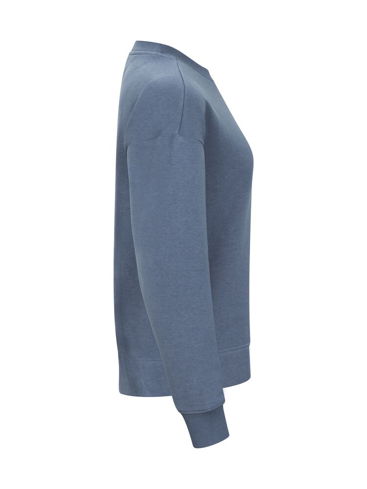 Clique - Miami PRO Roundneck Women Staalblauw XXL