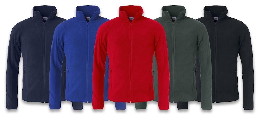 Clique - Basic Polar Fleece Jacket Zwart 3XL