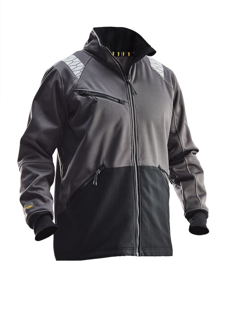 Jobman - 1191 Jacket Windblocker Donkergrijs/Zwart 3XL