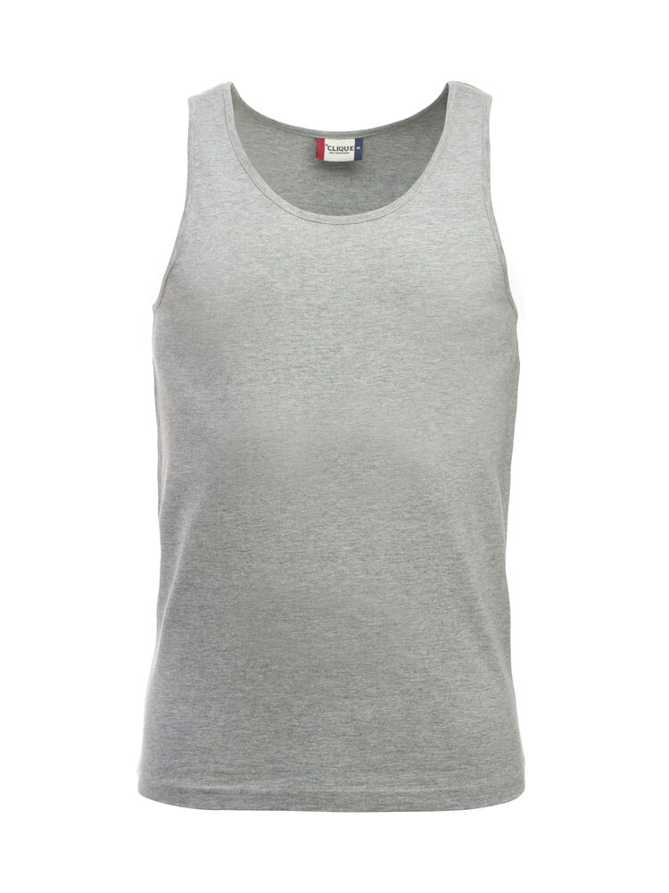 Clique - Classic Tanktop Grijs-melange S