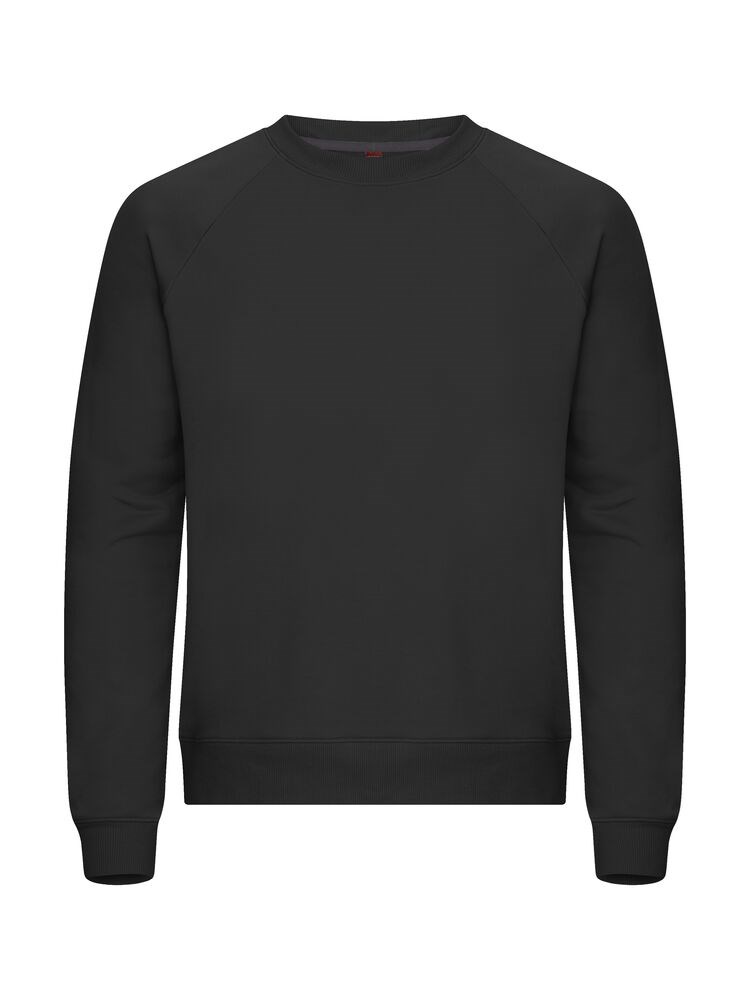 Clique - Miami PRO Roundneck Steengrijs XS - Zwart