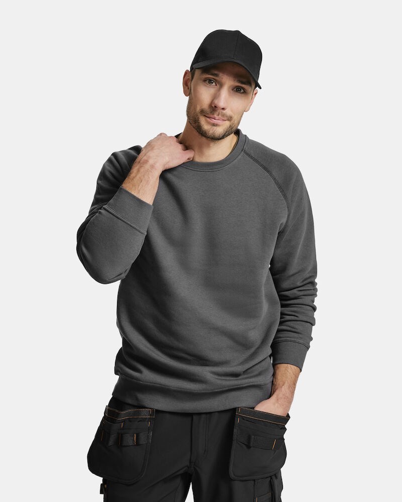 Jobman - 5140 Sweatshirt donkergrijs XL