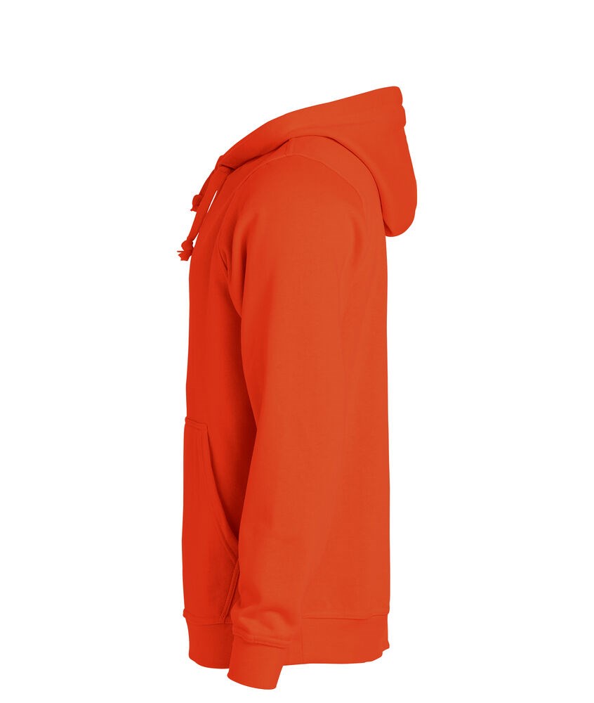 Clique - Basic Hoody Diep-oranje 3XL
