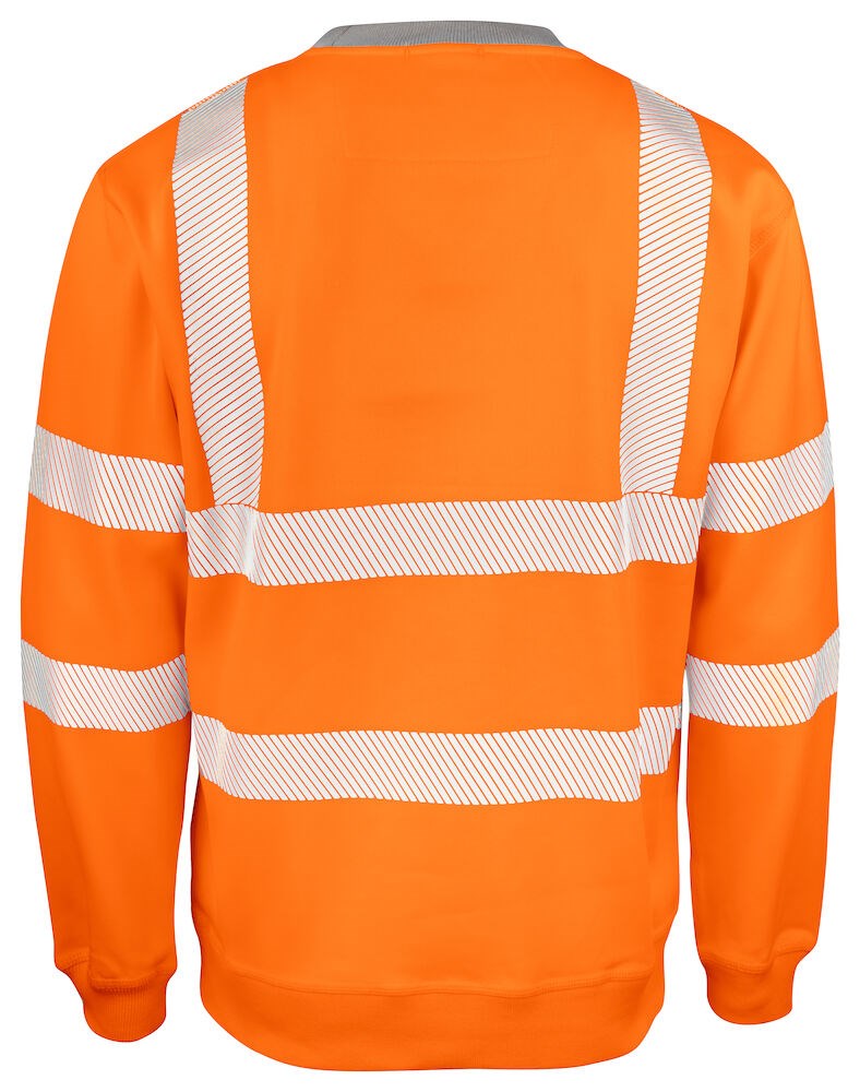 Jobman - 5123 Hi-Vis Sweatshirt Oranje S