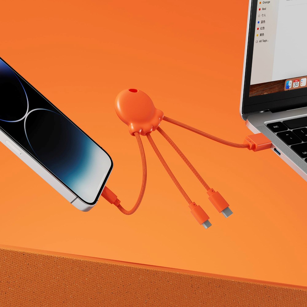 2087 | Xoopar Eco Octopus Oplaadkabel