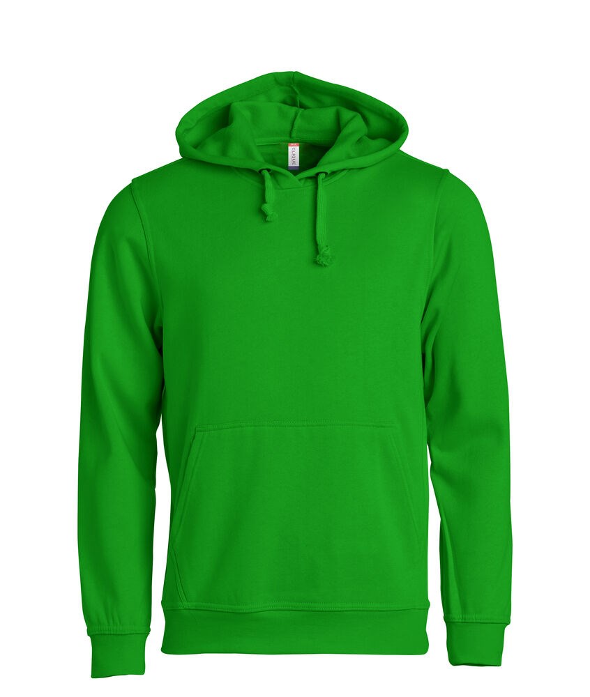 Clique - Basic Hoody Licht-blauw XXL - Appel-groen