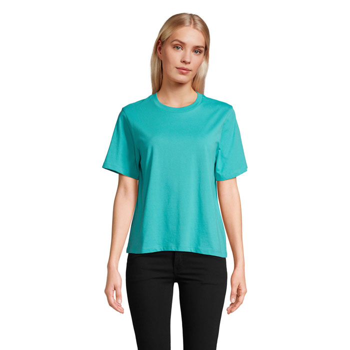 LEGEND WOMEN - LEGEND DAMES-T-SHIRT - Caribisch Blauw