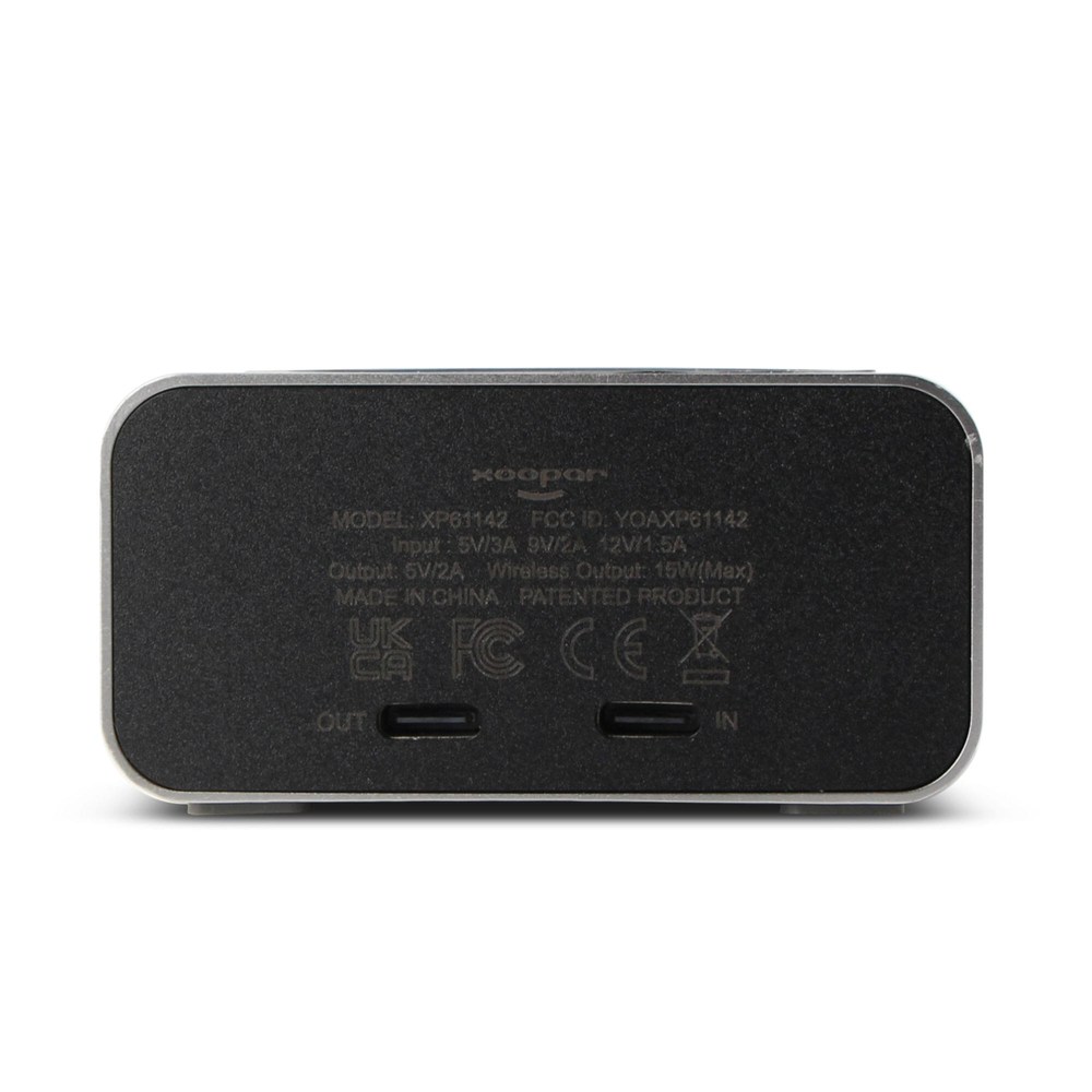 Xoopar Reddi Charge PD klok met draadloze oplader